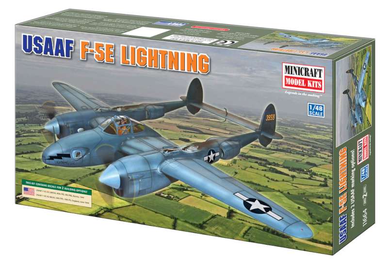 Available To Order – F-5 Photo Recon USAAF w/2 marking o (WSL) 1:48 (MIC 11664)