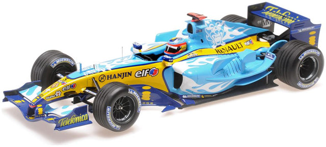 Available to Order – Renault F1 Team R25 Fernando Alonso - 2Nd Place Belgian Gp 200 1:18 (MIN 117 051605)