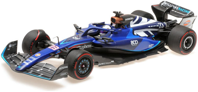 Available to Order – Williams Fw45 2023, A. Albon, British Gp 800th 1:18 (MIN 117 231123)