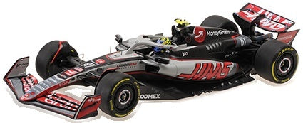 Moneygram Haas F1 Team VF-25 Oliver Bearman Canada GP 2025 1:18 Minichamps Model