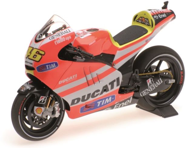 Available To Order – Ducati Desmosedici GP 11.1 Rossi Moto2011 1:12 (MIN 122 111046)