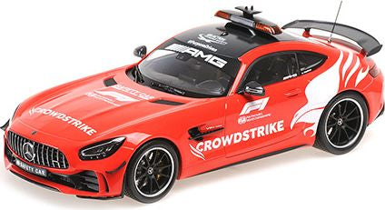 Available to Order – Mercedes AMG GT-R Safety Car Formula 1 2021 1:18 (MIN 155 036095)