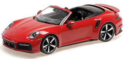 Available to Order – Porsche 911 (992) Turbo S Cabriolet - 2020 - Red 1:18 (MIN 155 069084)