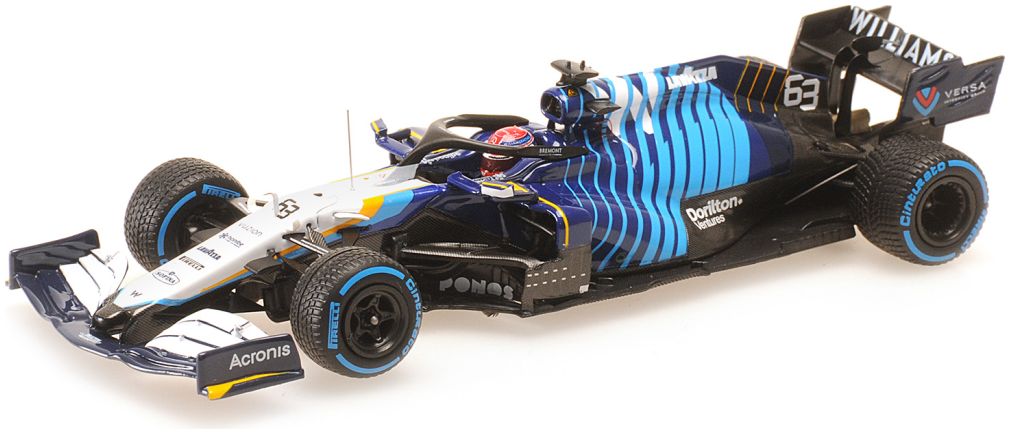 Available to Order – Williams Fw43B 2021, G. Russell, 2nd Belgian Gp 1:43 (MIN 417 211363)