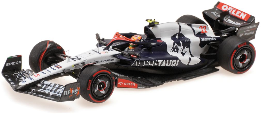 Scuderia Alphatauri At04 Yuki Tsunoda - British Gp 2023 1:43 – diecast model