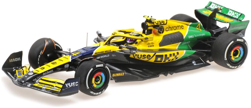 McLaren MCL38 Lando Norris Monaco 2024 (Resin) 1:43 Minichamps Model