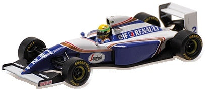 Williams Renault FW16 Ayrton Senna San Marino GP 1994 1:64 Minichamps Model