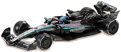 Mercedes AMG Petronas F1 W16 E Performance George Russell Winner Canada GP 2025 1:64 Minichamps Model