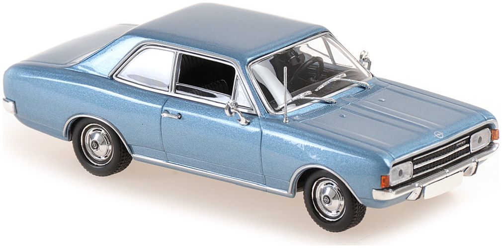 Opel Rekord C - 1966 - Blue Metallic 1:43 Minichamps Model