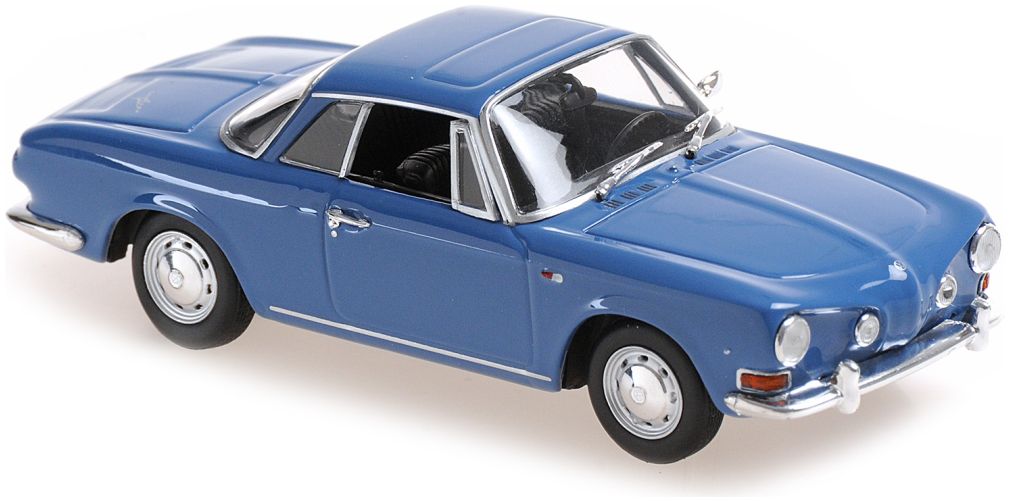 Volkswagen Karmann Ghia 1600 - 1966 - Blue 1:43 Minichamps Model