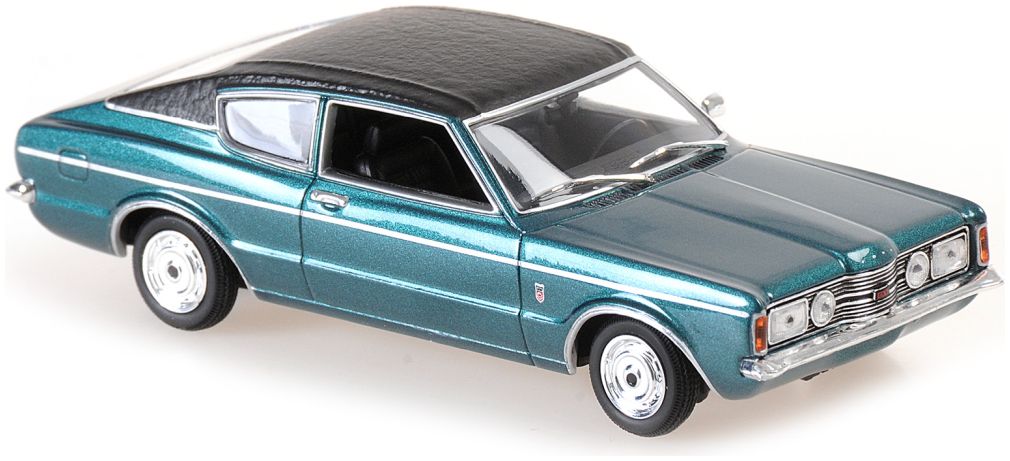 Ford Taunus Coupe - 1970 - Green Metallic 1:43 Minichamps Model