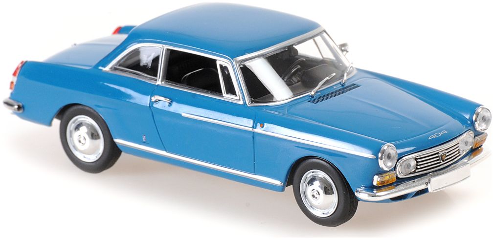 Peugeot 404 Coupe - 1962 - Blue 1:43 Minichamps Model