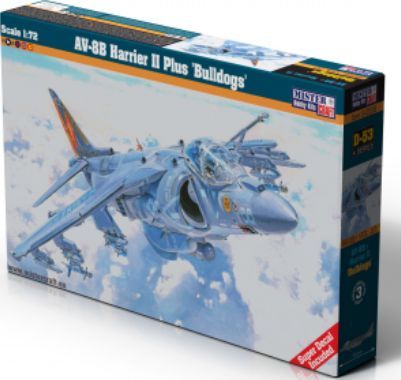 Available To Order – AV-8B Harrier II Plus Bulldogs Kit 1:72 Mistercraft Kits Model (MIS MCD53)