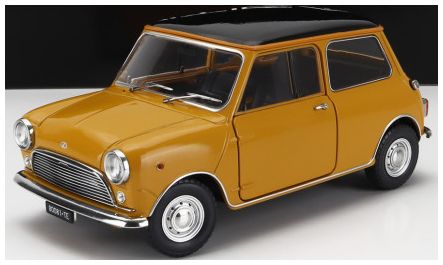 Available to Order – Innocenti Mini Cooper MK1 1966 Ochra/Black 1:18 (MIT 205001)
