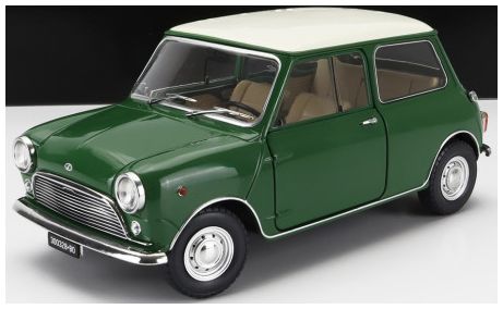 Available to Order – Innocenti Mini Cooper MK1 1966 Green 1:18 (MIT 205003)