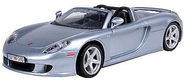 Available to Order – Porsche Carrera GT - Silver Blue Metallic 1:18 (MMX 73163S)