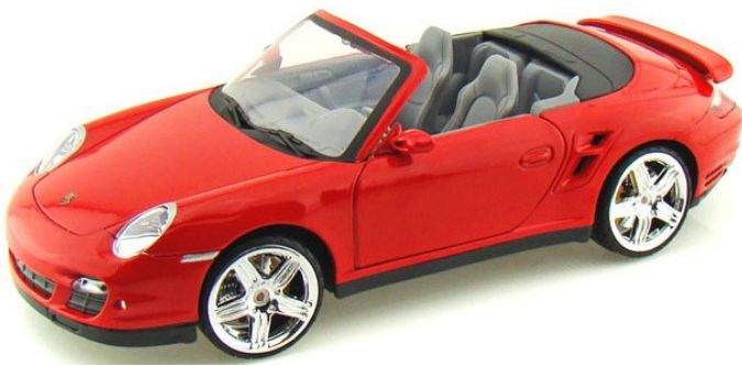 Available to Order – Porsche 911 Turbo Cabrio - Red 1:18 (MMX 73183R)