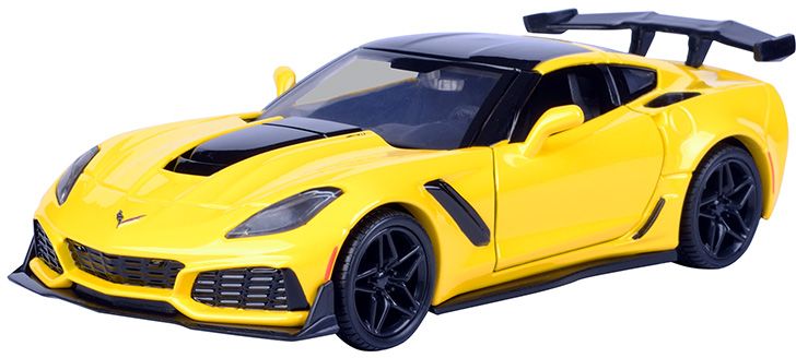 Corvette ZR1 2019 Yellow 1:24 – diecast model