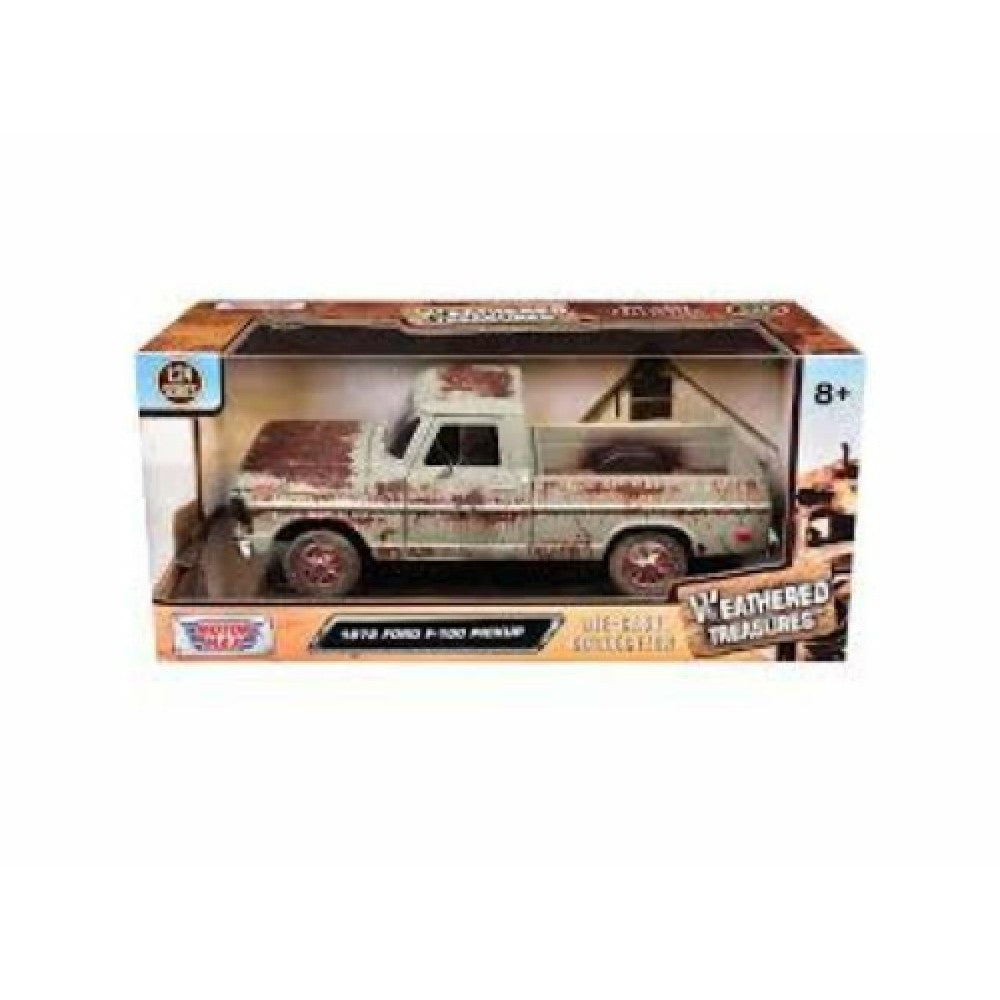 Available to Order – Ford F100 Pickup Weathered Treasures 1:24 MotorMax Model (MTX79074)