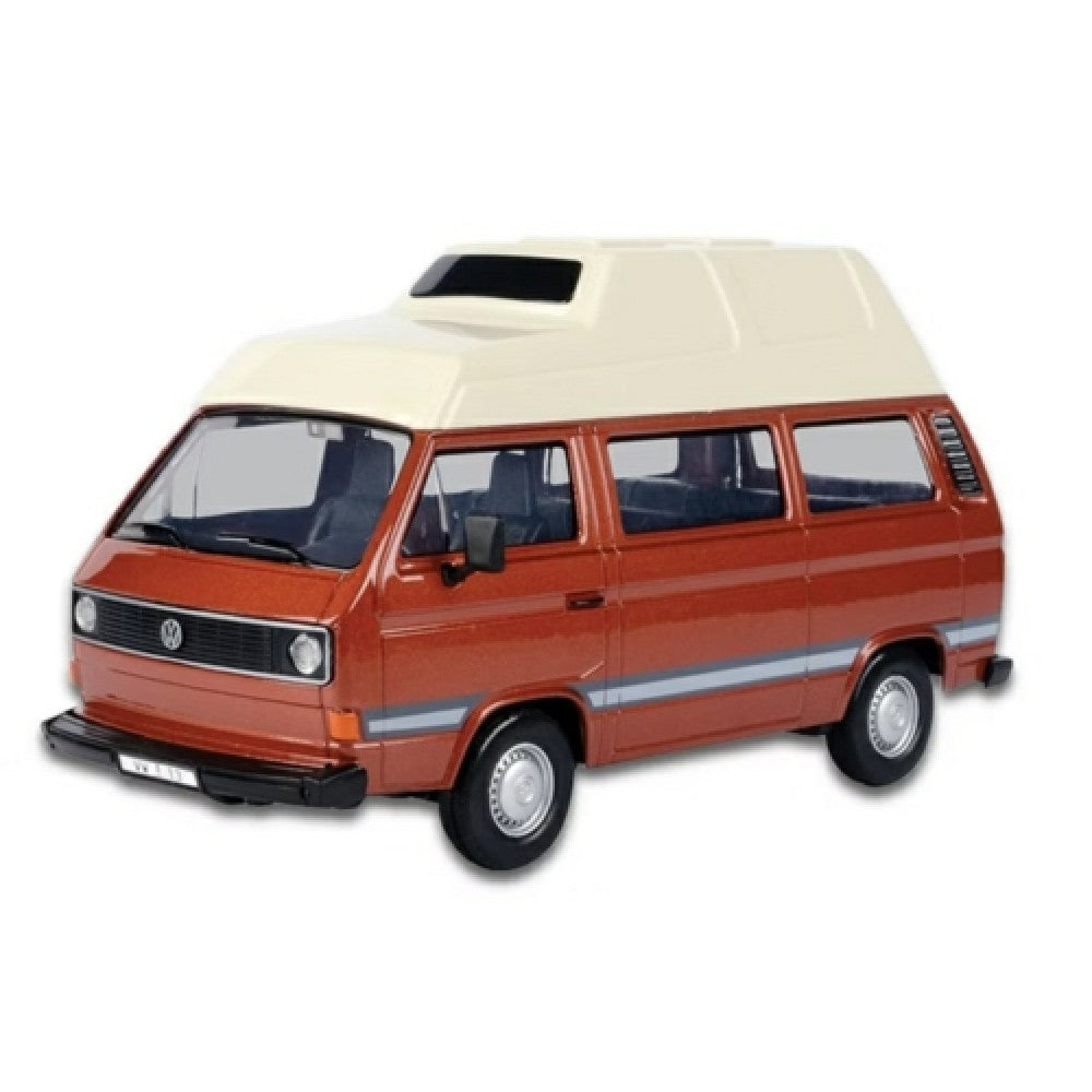 MTX79594 - 1:24 Volkswagen Type 2 (T3) Camper Van Brown White Motormax Model