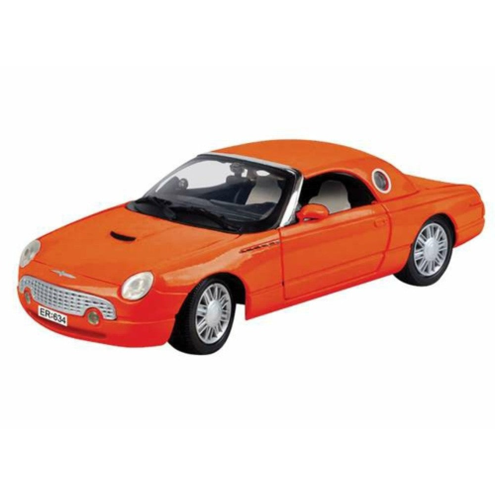 Available to Order – 2002 Ford Thunderbird Hardtop James Bond Die Another Day, Orange 1:24 MotorMax Model (MTX79853)