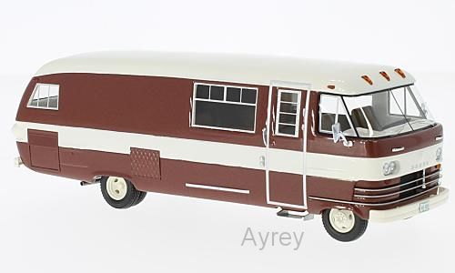 Available To Order – Dodge Travco , 1963 brown/white 1:43 Neo Scale Models (NEO 46308)