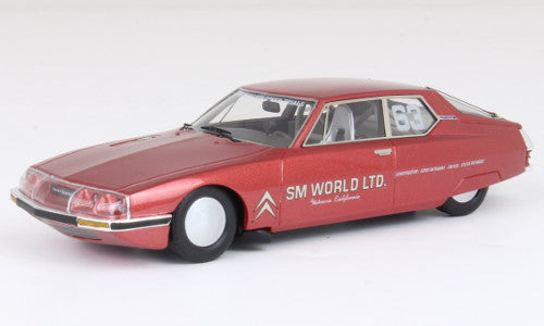 Available To Order – Citroen SM 1987 - Dk Red Metallic 1:43 Neo Scale Models (NEO 46605)