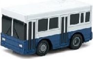 Available to Order – Bus (white/blue) (pull Back) 6cm New Ray Model (NEW 01767D)
