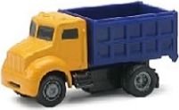 Available to Order – Tipper (yellow/blue) (pull Back) 6cm New Ray Model (NEW 01767E)