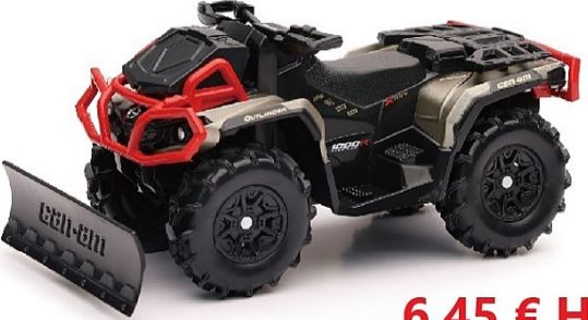 Available To Order – CAN AM Outlander X MR 1000 R + Snow Plow 1:20 (NEW 07383)