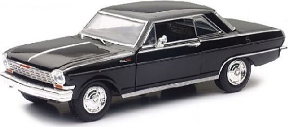 Chevrolet Nova SS Black 1:24 New Ray Model