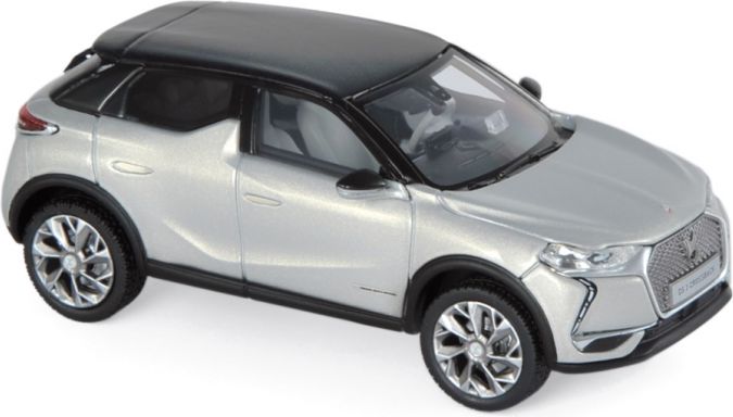 Available to Order – DS3 Crossback E-Tense Pearl with Black Roof 2018 1:43 Norev Model (NOV 170022)