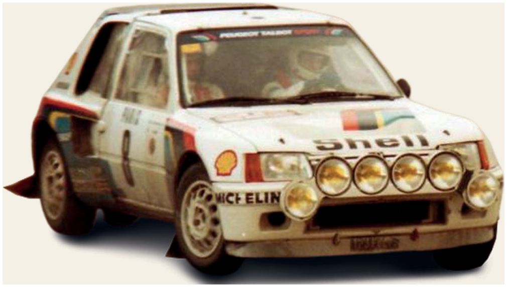 Pre-Order – 1985 Peugeot 205 T16 Monte-Carlo Rally #8 Bruno Saby, Various 1:18 Norev Model (nor184865) Stocks Due March 2027