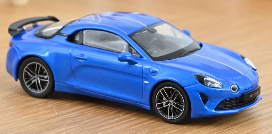 Alpine A110 S Pack Aero French Signature Alpine Blue 2023 1:43 Norev Model