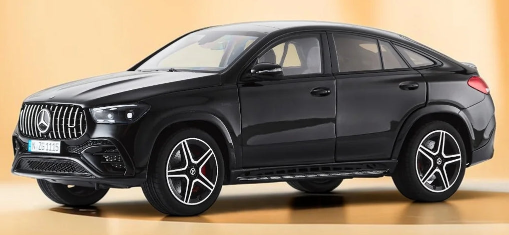 Available To Order – Mercedes AMG GLE 53 Coupe Obsidian Black 1:18 NZG Construction Models Model (NZG 111500050)