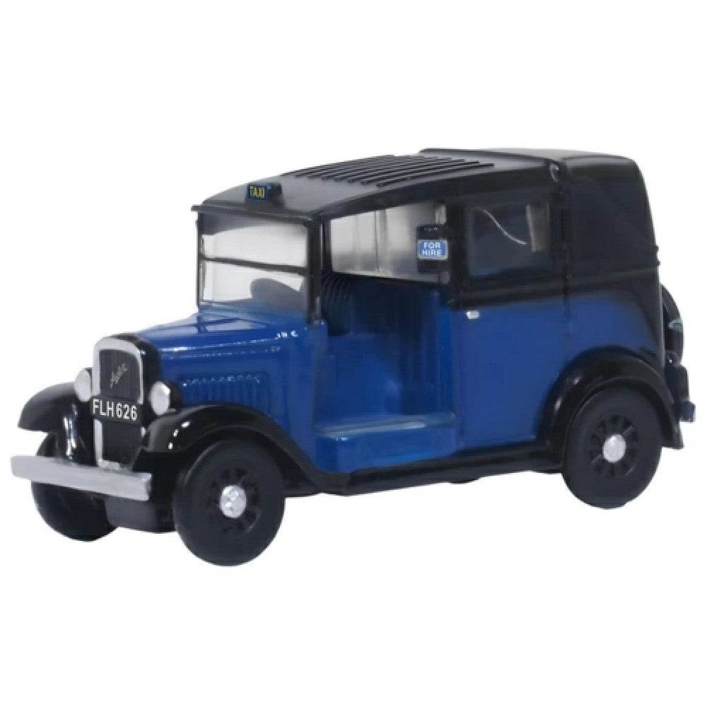 Available to Order – Austin Low Loader Taxi Oxford Blue 1:120 Oxford Diecast Model (OX120AT002)