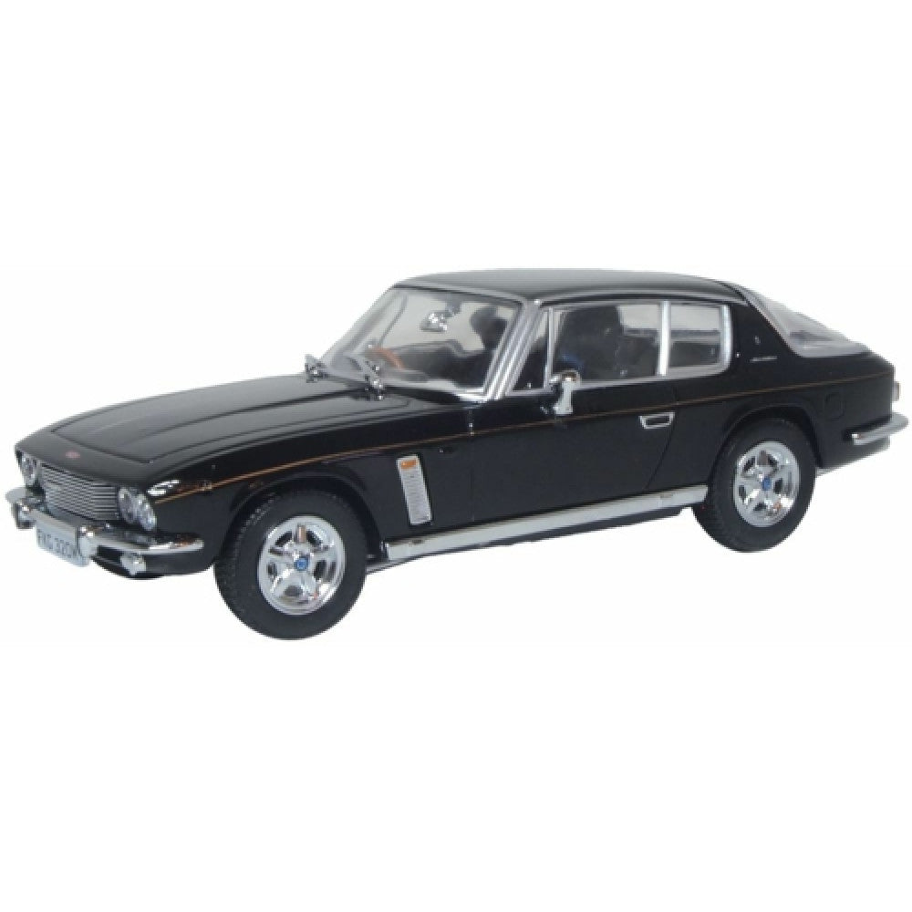 Available To Order – Ox43ji010 - 1:43 Jensen Interceptor Mkiii Black OXFORD Model (OX43JI010)