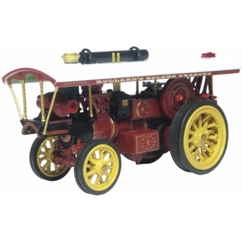 Available to Order – Burrell Scenic Showmans Loco Winston Churchill 1:76 Oxford Diecast Model (OX76BUR007)