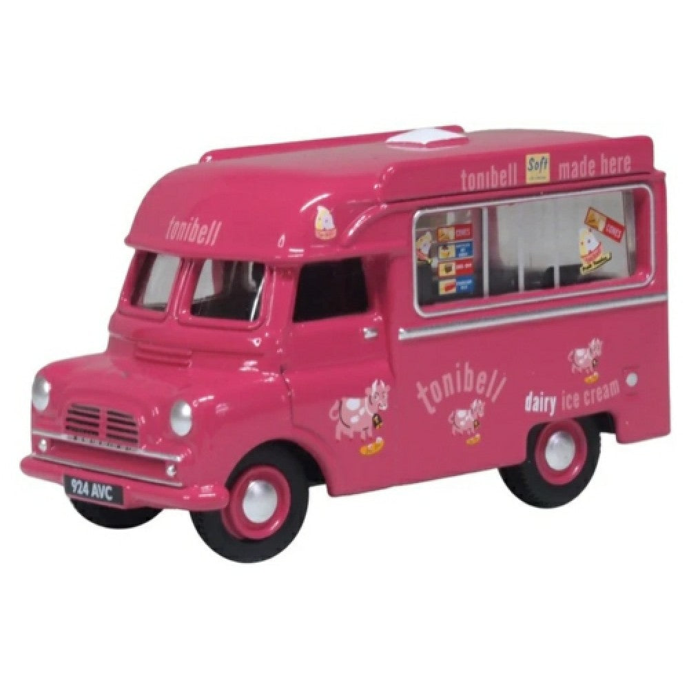 Available to Order – Bedford Ca Ice Cream Van Tonibell 1:76 Oxford Diecast Model (OX76CA004)