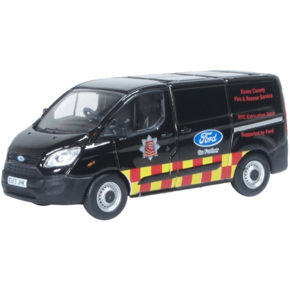 Available to Order – Ford Transit Custom Essex Fire and Rescue Service 1:76 Oxford Diecast Model (OX76CUS009)