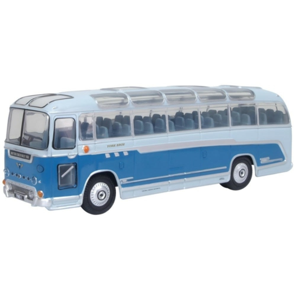 Available to Order – York Bros. Duple Britania 1:76 Oxford Diecast Model (OX76DB003)