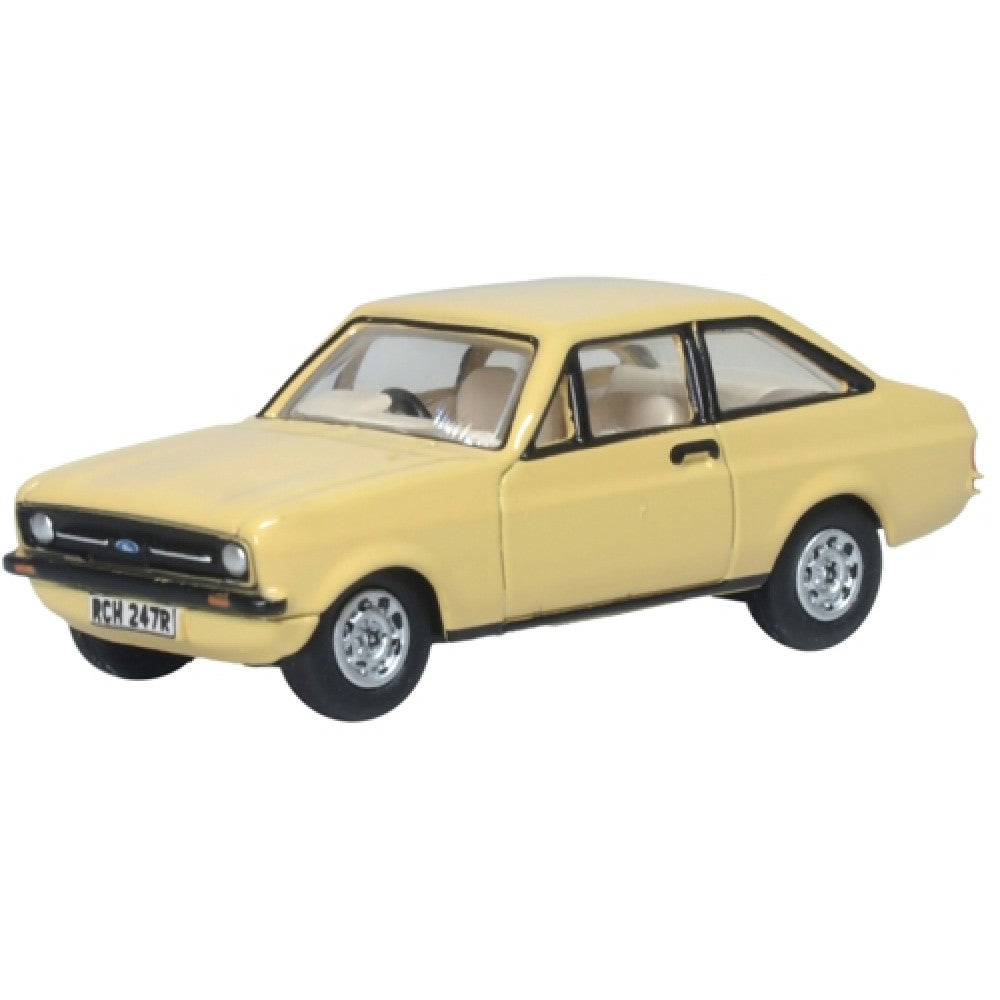 THIS ITEM IS AVAILABLE TO ORDER FROM OUR SUPPLIER - 1:76 OXFORD DIECAST FORD ESCORT MK2 SAHARA BEIGE