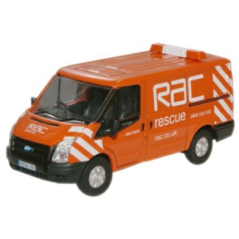 Available to Order – Rac New Ford Transit Van (l.roof) 1:76 Oxford Diecast Model (OX76FT003)