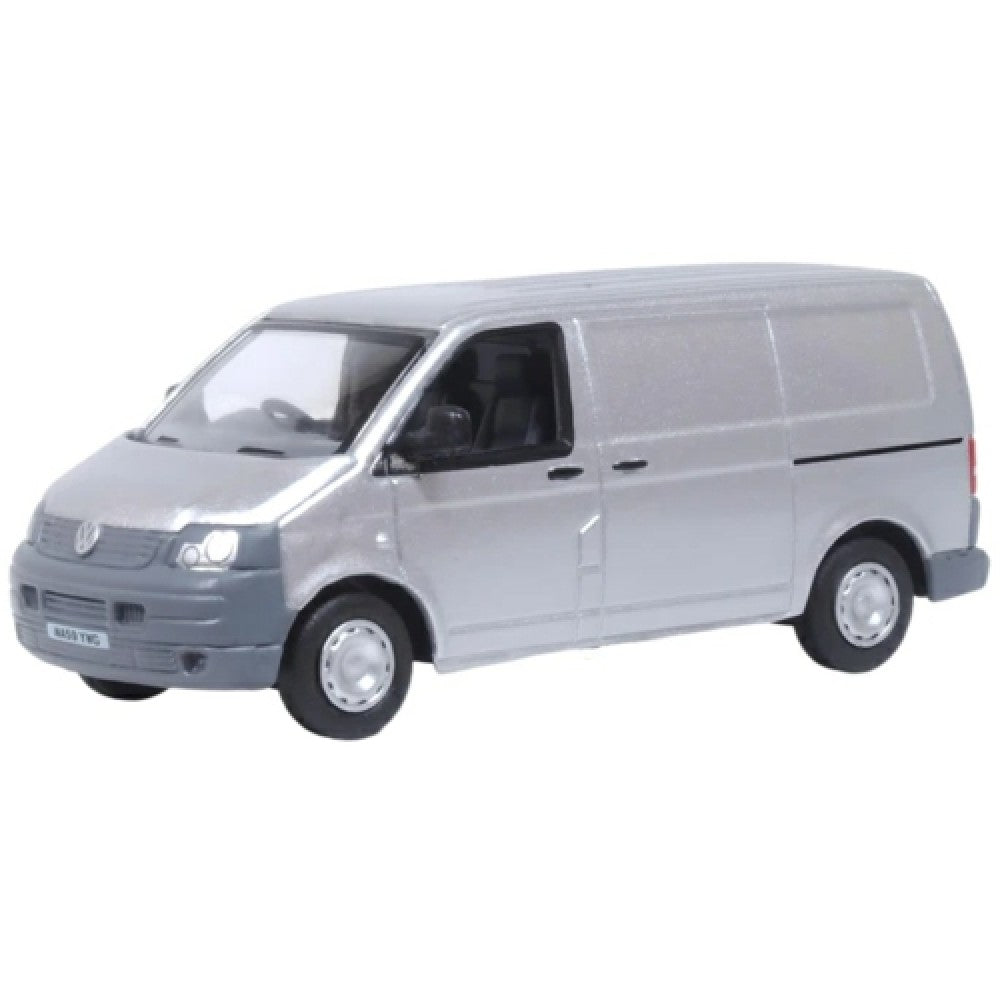 Available to Order – VW T5 Van Silver 1:76 Oxford Diecast Model (OX76T5V006)