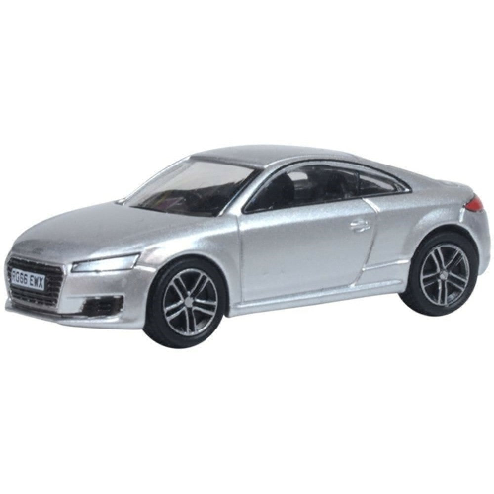 Available to Order – Floret Silver Audi Tt Coupe 1:76 Oxford Diecast Model (OX76TT003)