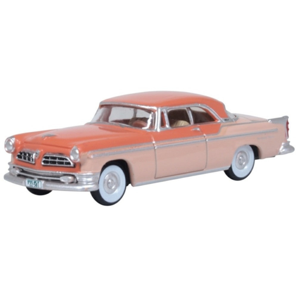 Available to Order – 1955 Chrysler New Yorker Deluxe Coupe St. Regis Desert Sand/canyon Tan 1:87 Oxford Diecast Model (OX87CNY55002)