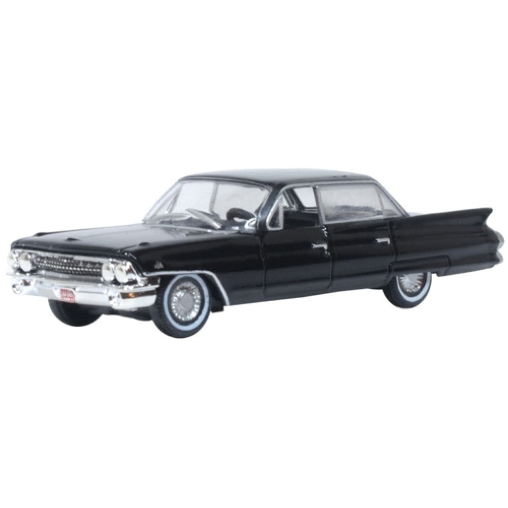 Available to Order – Cadillac Sedan De Ville 1961 Ebony 1:87 Oxford Diecast Model (OX87CSD61004)