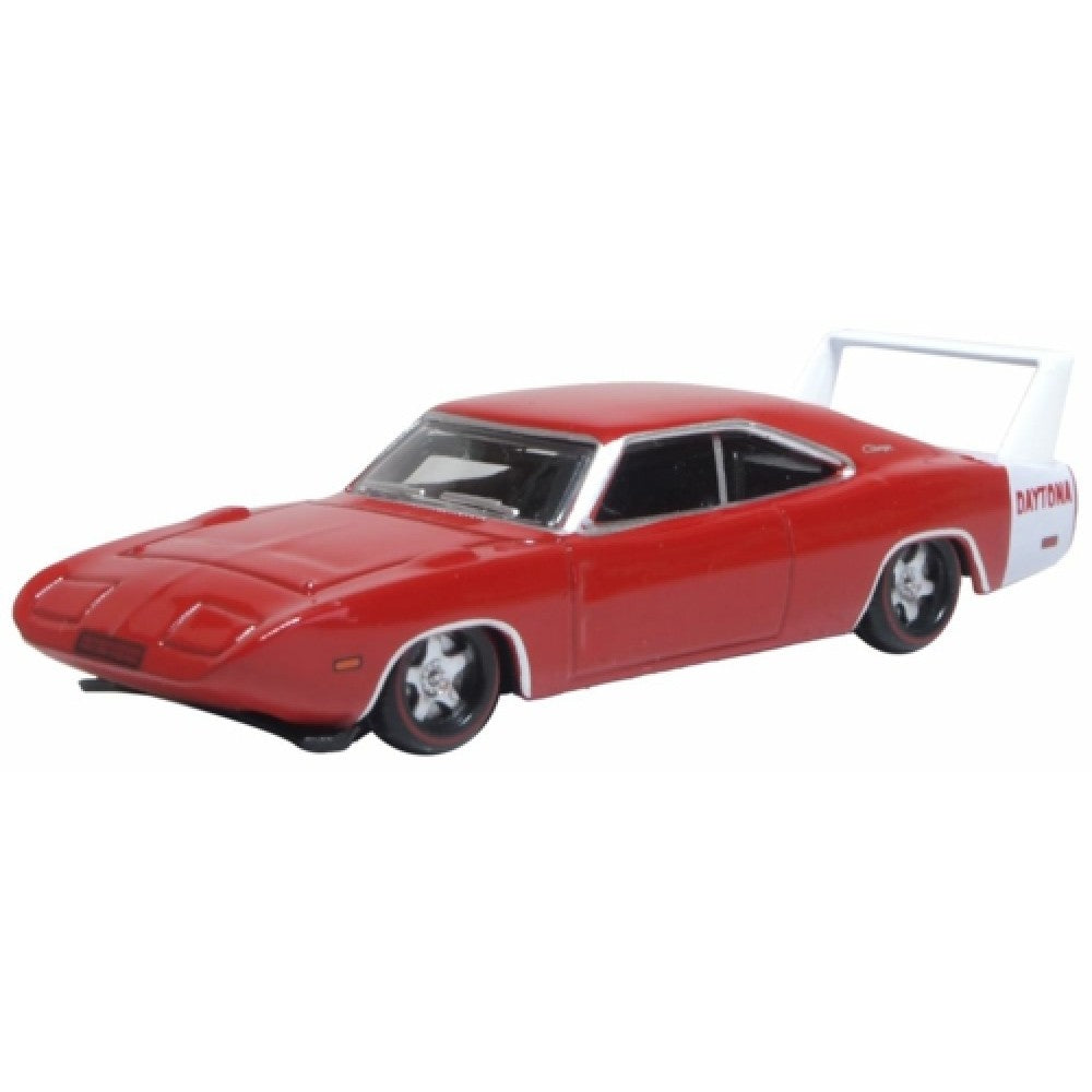 Available to Order – 1969 Dodge Charger Daytona Charger Red 1:87 Oxford Diecast Model (OX87DD69005)