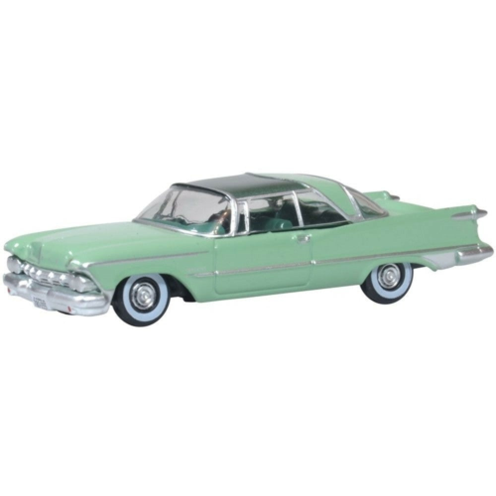 Available to Order – Imperial Crown 2 Door Hard Top 1959 Highland Green/ballad Green 1:87 Oxford Diecast Model (OX87IC59002)