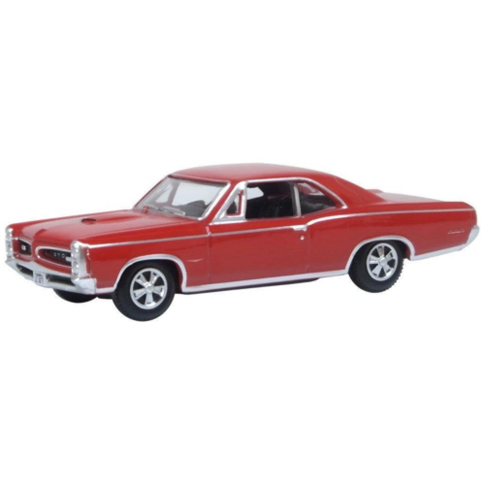 Available to Order – Montero Red Pontiac GTO 1966 1:87 Oxford Diecast Model (OX87PG66002)